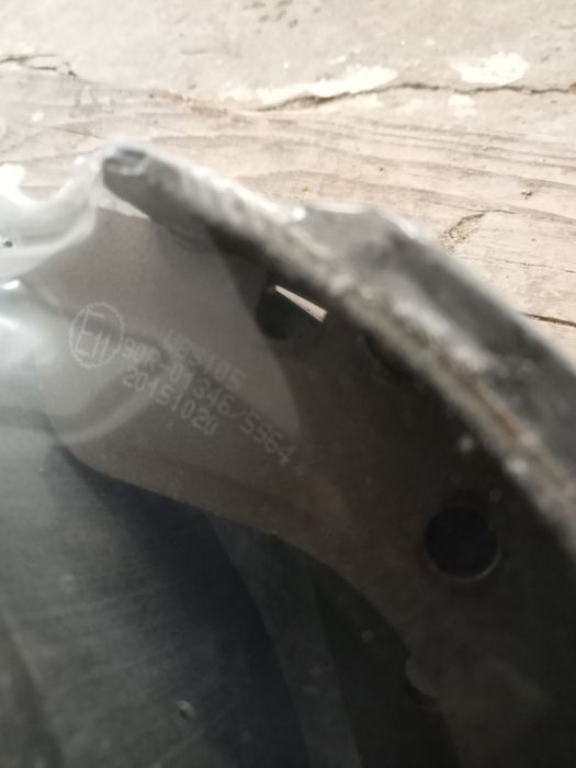 Saboți de frână pe spate Opel Astra 1,7 motorină.