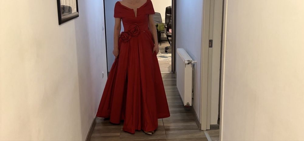 Rochie din tafta Nissa