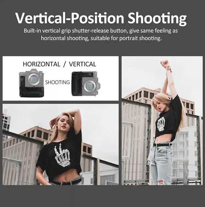 Батериен грип за фотоапарати Sony A7 III , A9 , A7R III , Battery grip
