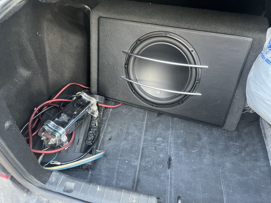 Продам сабуфер, усилитель