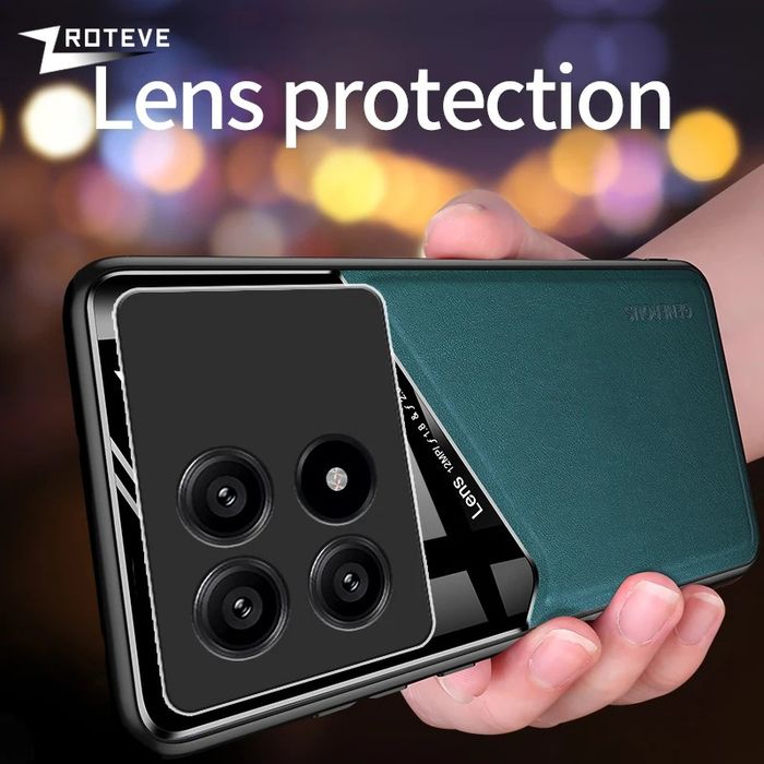 Xiaomi Poco X6 Pro 5G / X6 / M6 Pro / GENEROUS Кожен кейс с магнит