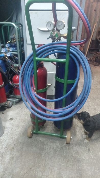 Газосварочный пост,резак на тележке
