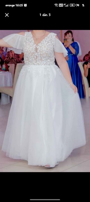 Rochie mireasa mărime 42-44