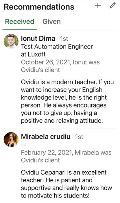 Lectii Engleza online