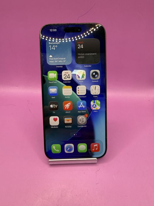 Iphone 16 Pro Max 256gb pata ecran •Matei Amanet Crangasi•33007