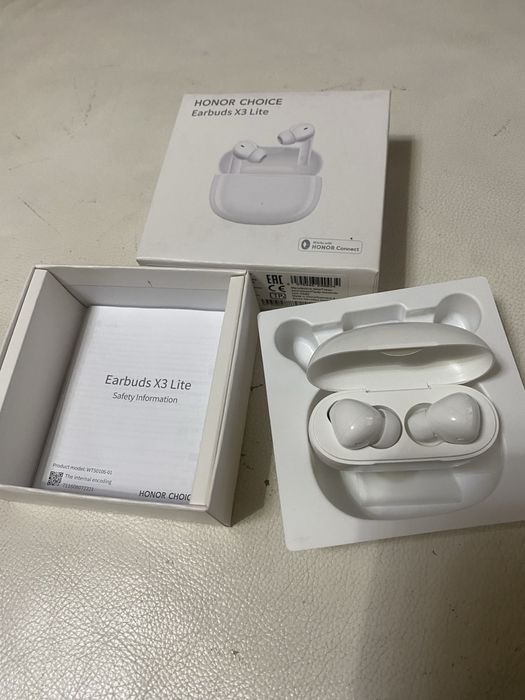 Беспроводные наушники Honor Choice Earbuds X3 Lite: До 28 Часов Работы