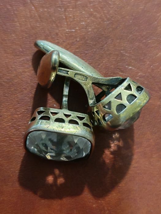 Запонки СССР проба 875