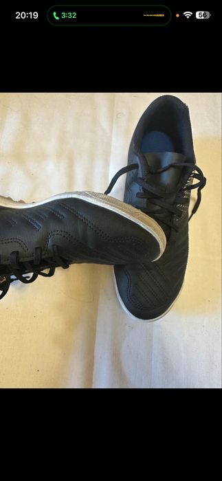 Ghete Fotbal Agility 100 TF Teren Sintetic Alb-Negru Adulți