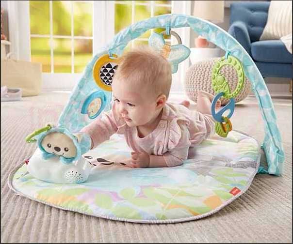 Музикална активна гимнастика Fisher Price Мече-пеперуда