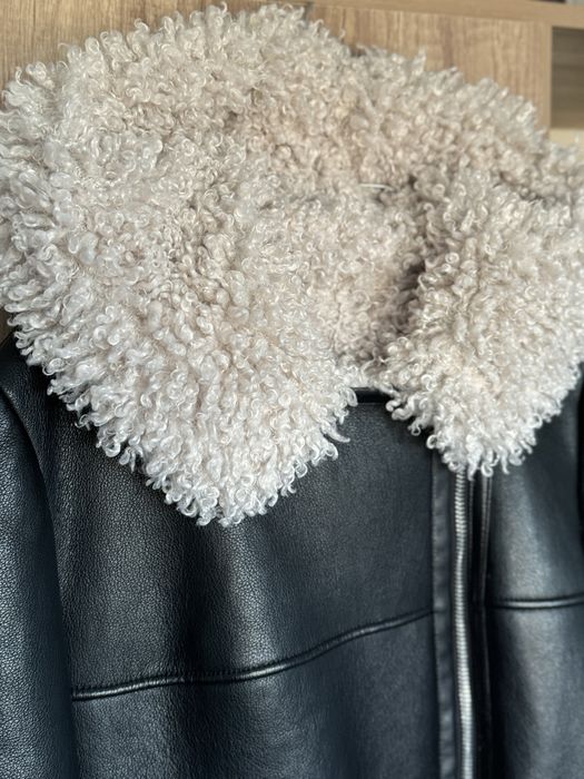 Дубленка искуственная очень теплая