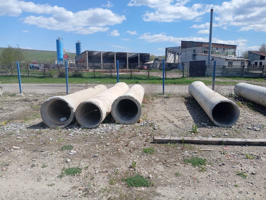 vând tuburi de beton premo cu inserție metalica fi 600x5m 800x5m 1000x5m