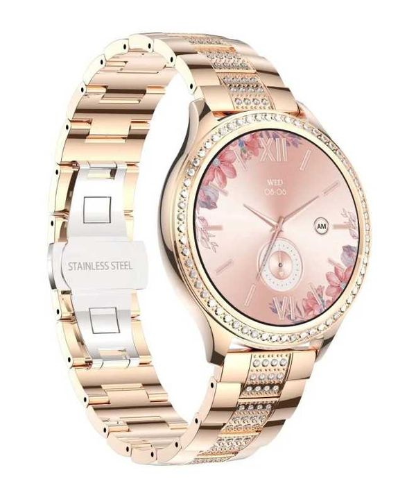 Смарт часовник NUBI AK53, Bluetooth разговор, Пулс, Калории, Крачкомер