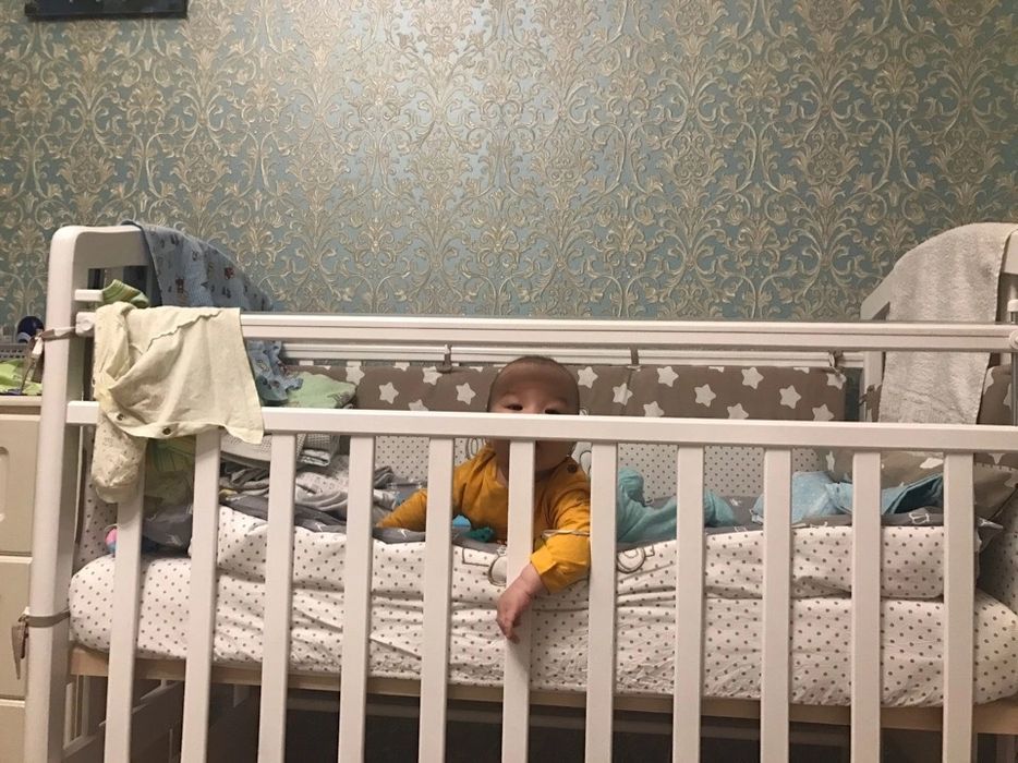 Детская кровать деревянная