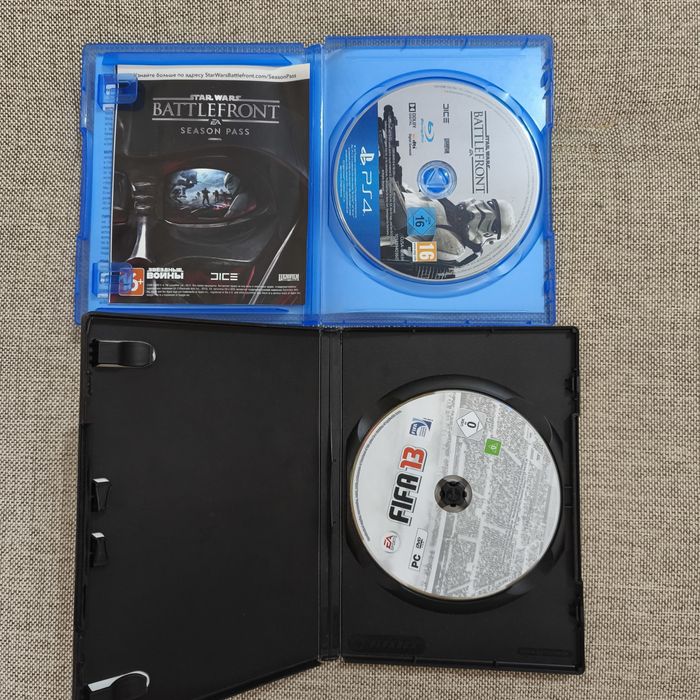 FIFA 13 для ПК / star wars battlefront для PS4