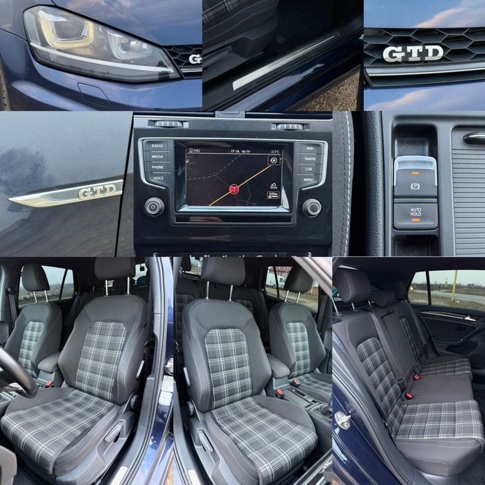 Vw Golf 7 GTD 2.0 Tdi 184 Cp 2015 Full