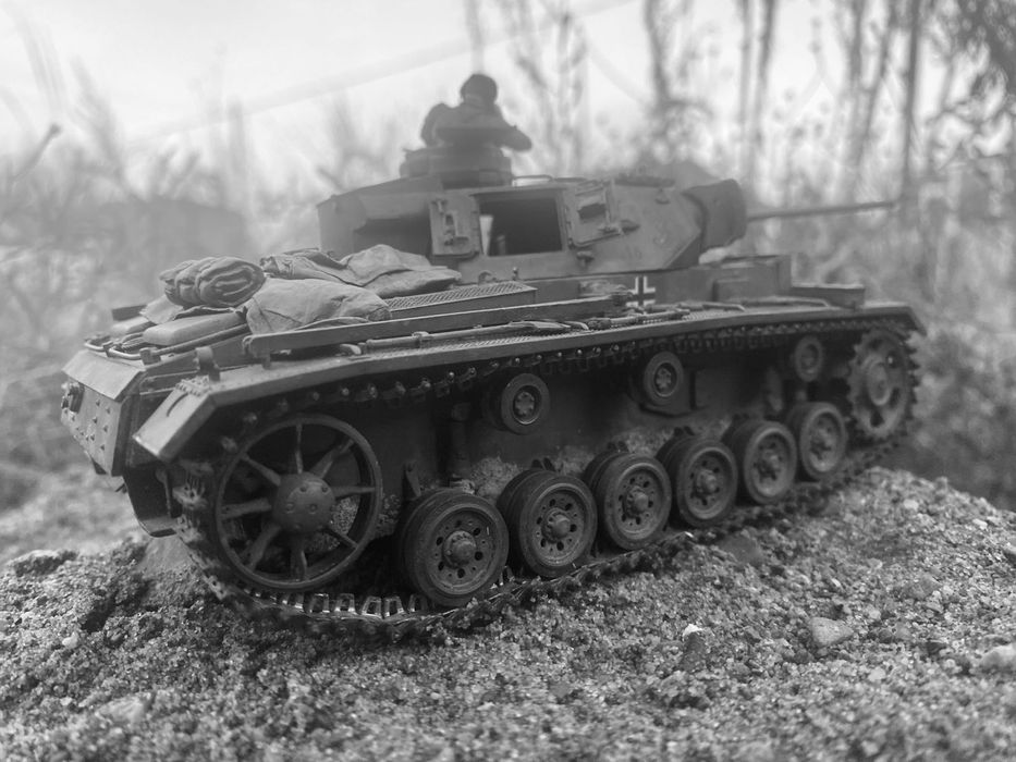 Модель немецкого танка Pz 3