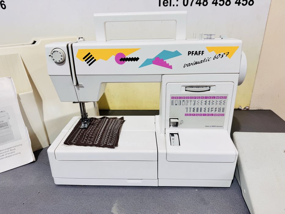 Masina de cusut Pfaff Varitmatic 6087 semi industriala cu graifar rota