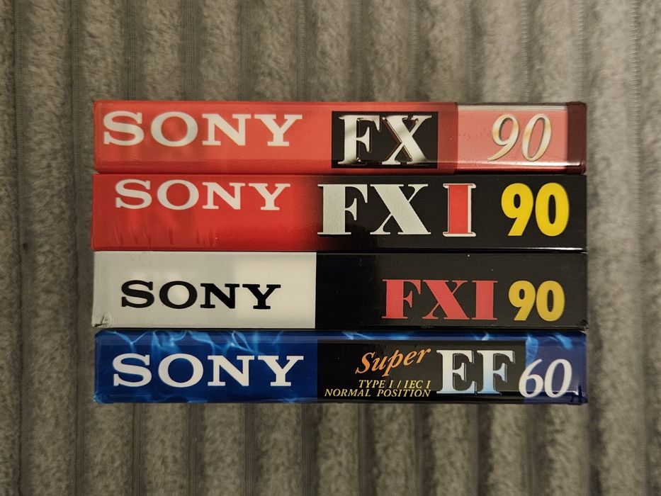 4 Casete  Audio Sony