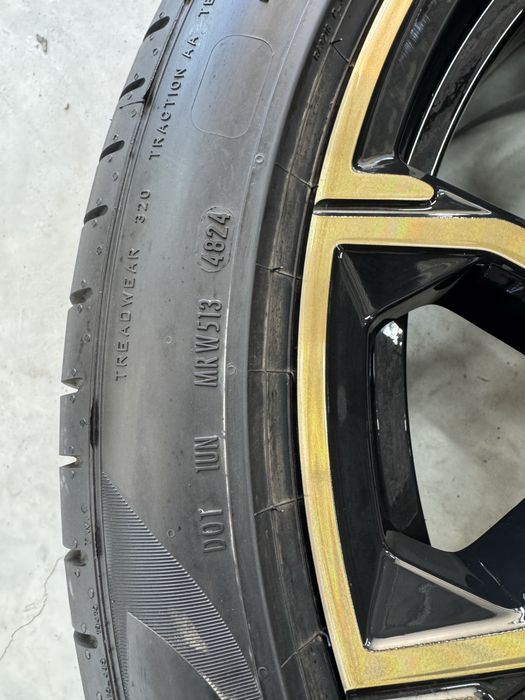 Jante Bmw X5 X6 R21 G05 G06 M741 Originale Gold Pirelli de vara 2024