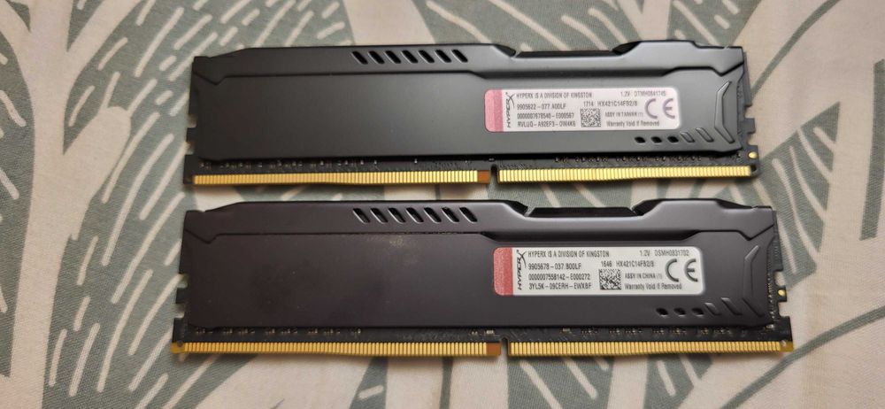 Hympex Fury Ram 2x8GB DDR4 2133Mhz hit fuctional