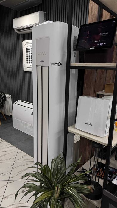 Колонный кондиционер Midea 24 000 Btu HA-24HP1 (220V) + ДОСТАВКА