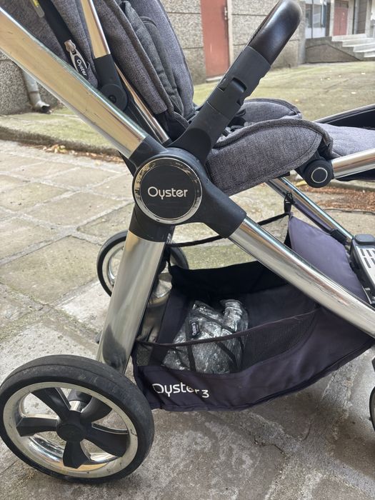 Бебешка количка Oyster 3, Gray