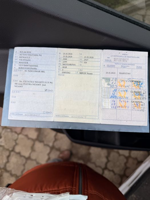 Renault master punte dubla