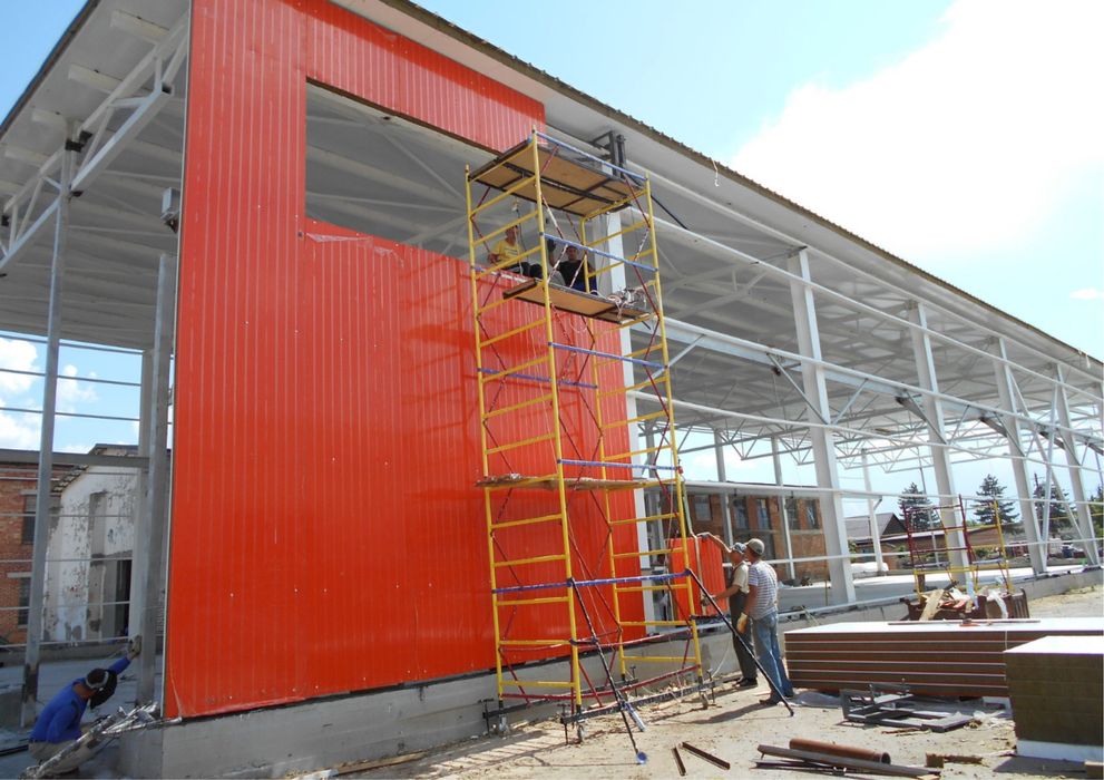 Строительство ангаров под ключ