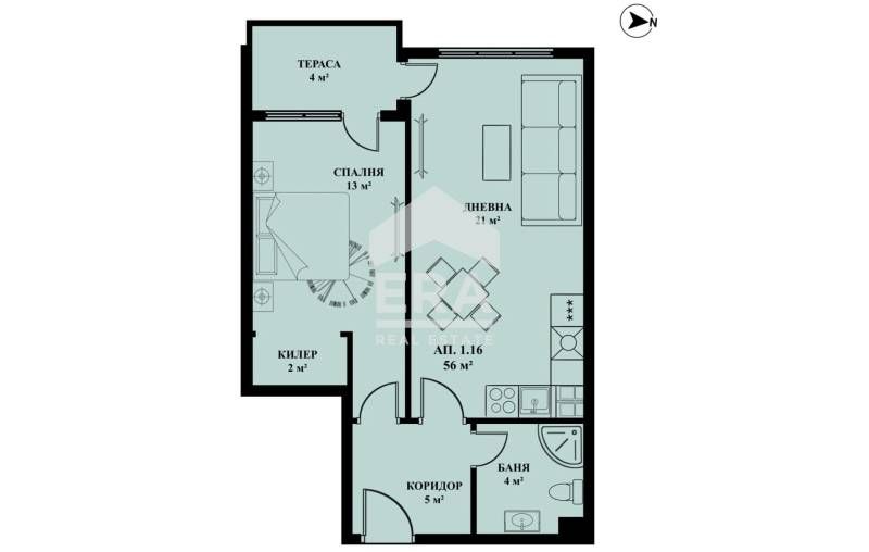 Продава се Двустаен апартамент в Банкя - 103 кв.м за 1408 €/кв.м - Снимка #3