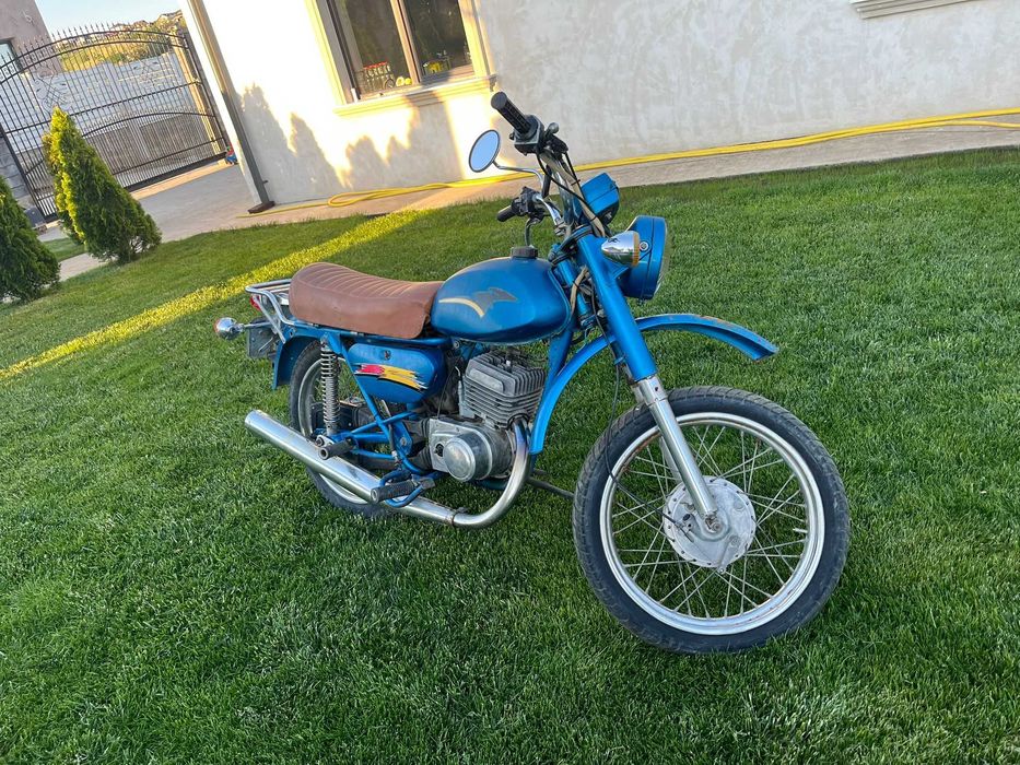 Motocicleta Minsk 125, inmatriculata