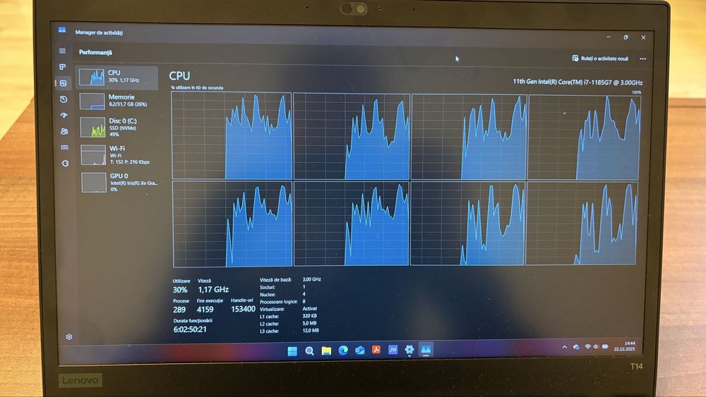 Lenovo ThinkPad T14 Gen2 i7 32GB RAM 500 GB SSD