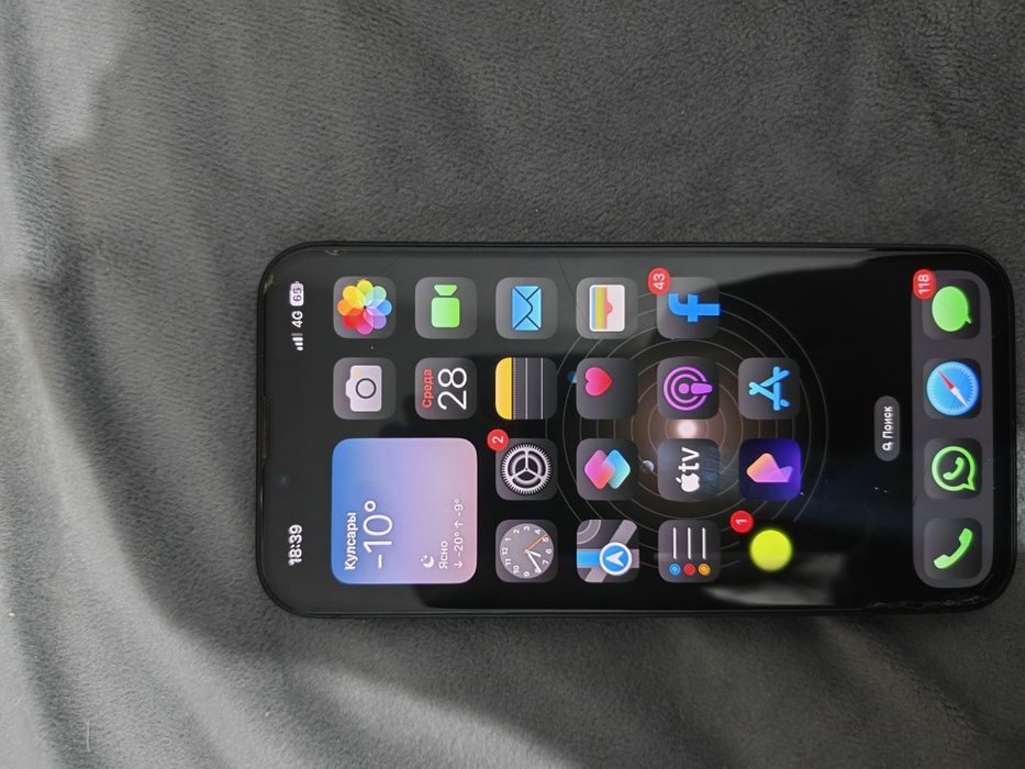 Айфон 13 (128)гб емкость 93% (2025)