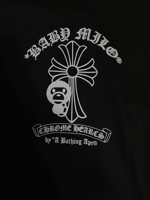 Футболка Bape x Chrome Hearts tee