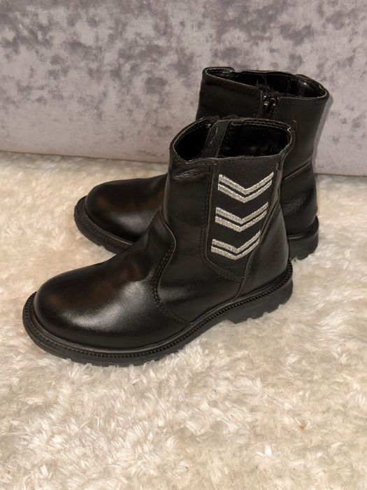 Стильные Ботиночки, турецкие сапожки, осенне зимние 29 размер