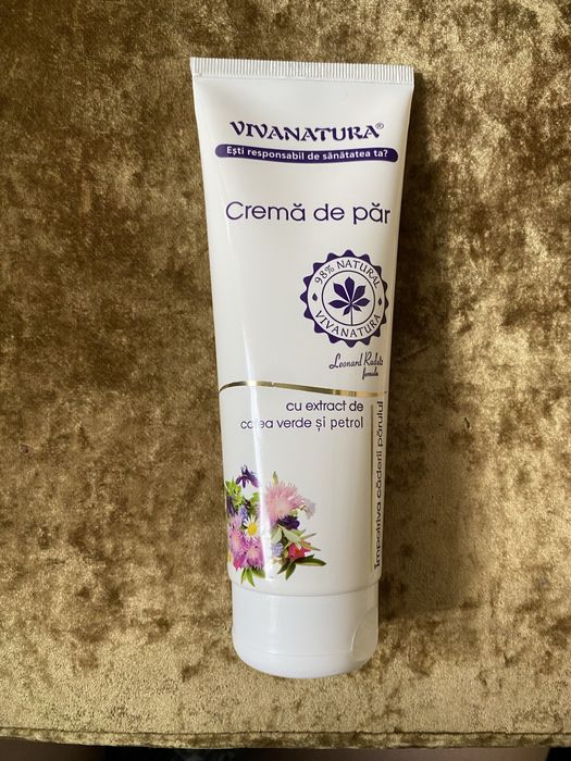 crema de par cu extract de cafea verde si petrol impotriva caderii parulu