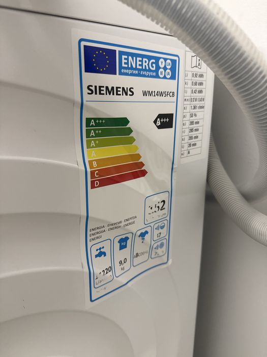 Masina de spalat siemens iq700 9 kg