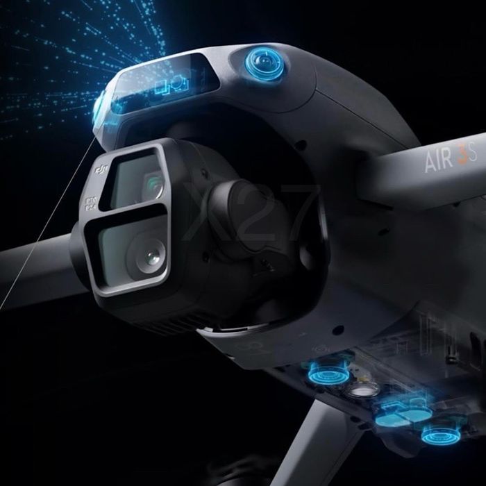 Дрон квадрокоптер Dji Air 3s Combo (RC2)