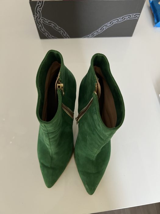 Cizme piele intoarsa