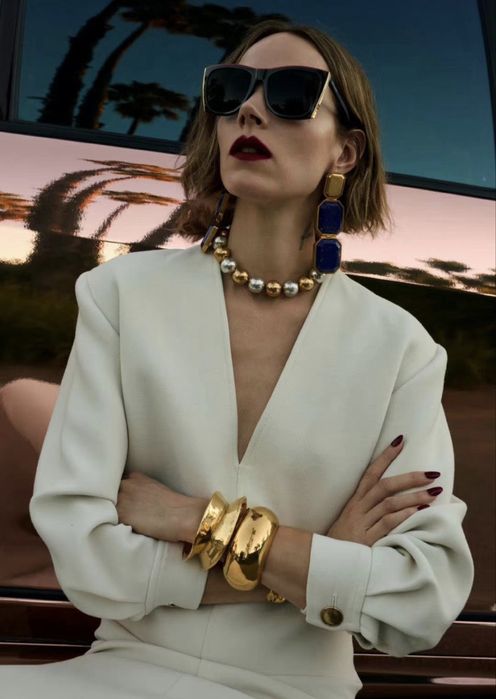 Колие обеци бижута Yves Saint Laurent