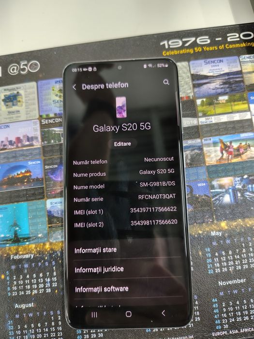 Samsung s20  IMPECABIL