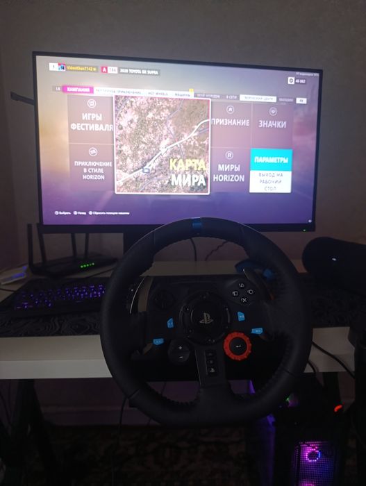 Продам руль логитечь g29