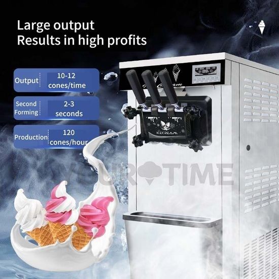 Muzqaymoq marojni aparat freezer DONPER Muzqaymoq tayyorlagich морожне