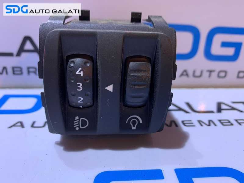 Buton Reglaj Reglare Faruri si Intensitate Lumini Ceasuri Bord Renault Captur 2013 - Prezent Cod 251900001R [AV0172]