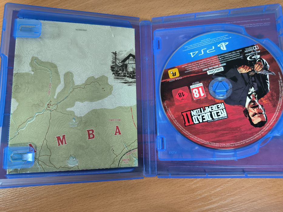 Red dead redemption 2 диск пс4/5