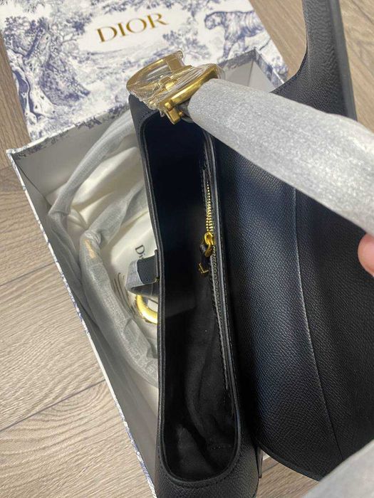 Geanta Dior Saddle Neagră din Piele Naturală - nouă, în cutie