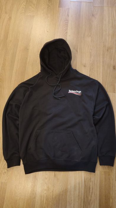 Balenciaga embroidered logo hoodie