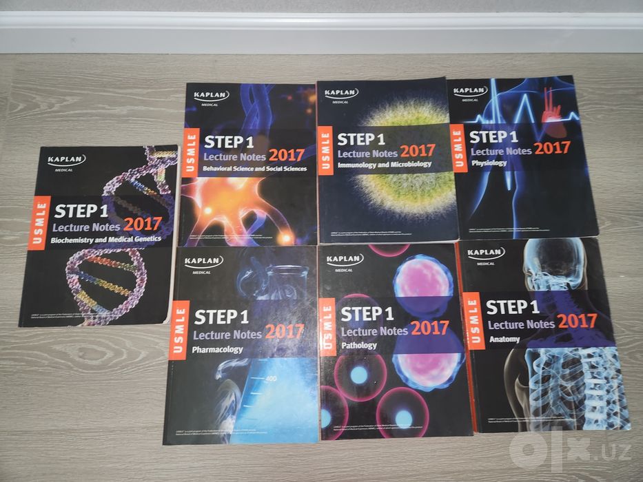 Оригинальный комплект USMLE Step 1 (США, 7 книг)