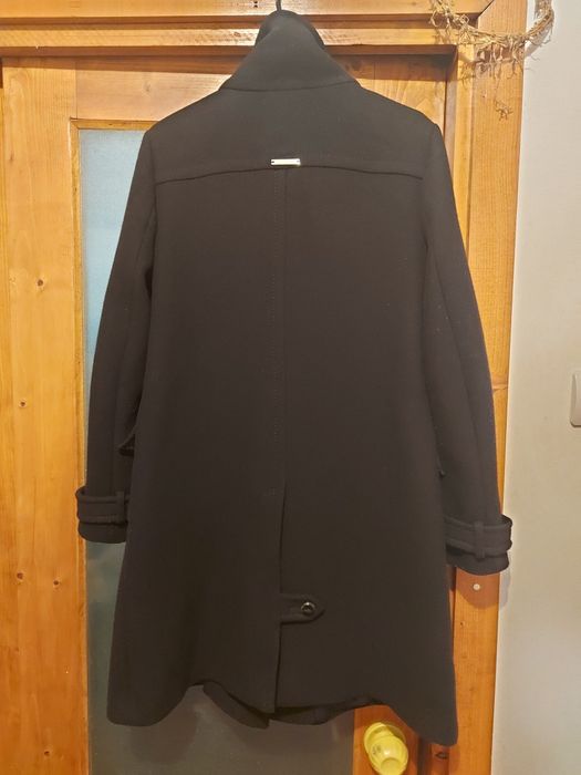 Palton damă negru marimea 40,70% lană