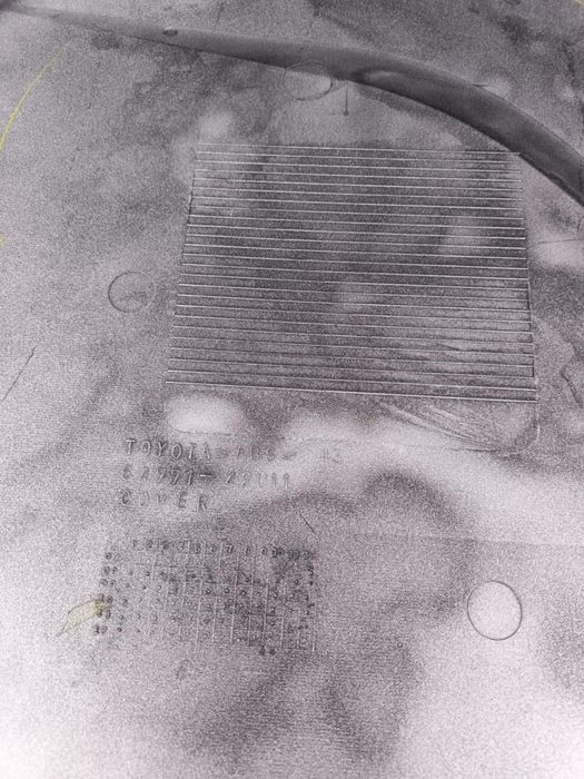 Капак за резервна гума  Toyota RAV 4 2007