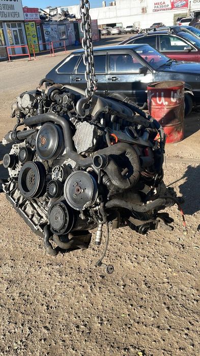 Привозной двигатель на Ауди А6С6 2.8л